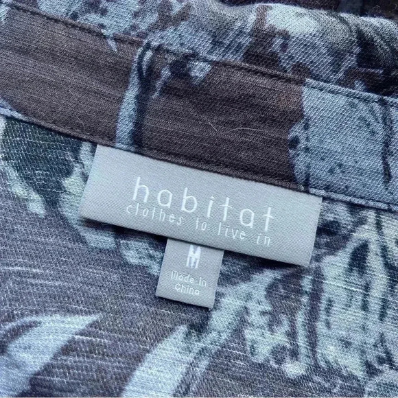 Habitat Clothes to Live In Linen Blend Tunic Top - Picture 7 of 8